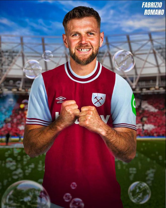 bestc註冊：HWG！羅馬諾：菲爾尅魯格加盟西漢姆聯，費用2700萬+500萬歐